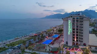 Megasaray WestBeach — вид с высоты