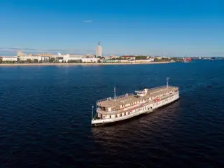 Из Архангельска по Северной Двине на пароходе "Н.В. Гоголь". Белые ночи