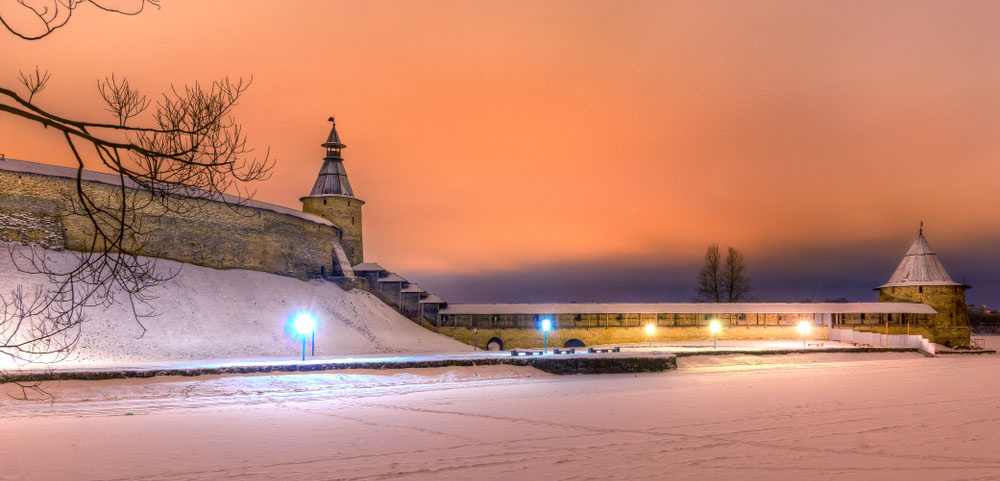 Зимние каникулы в Пскове
